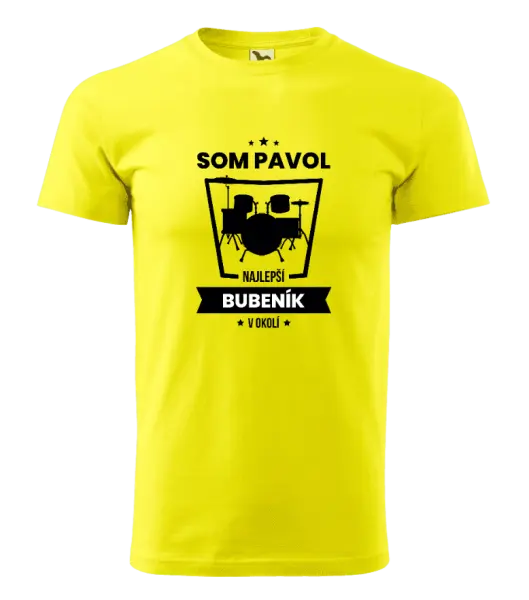 Pánske tričko Nejlepší v okolí - bubeník - kopie