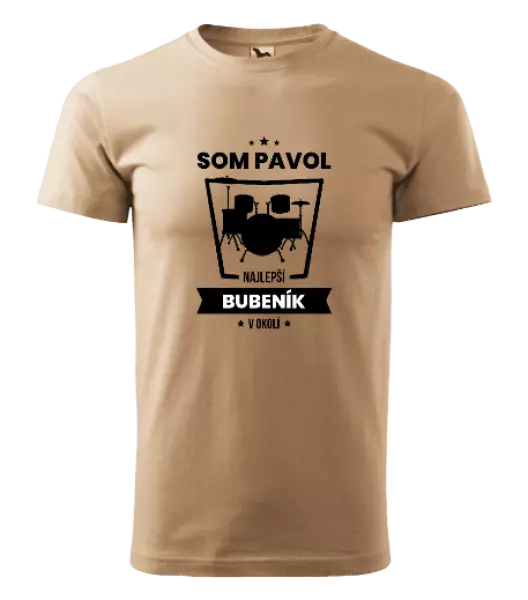 Pánske tričko Nejlepší v okolí - bubeník - kopie