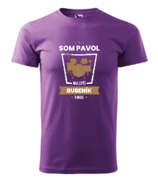 Pánske tričko Nejlepší v okolí - bubeník - kopie