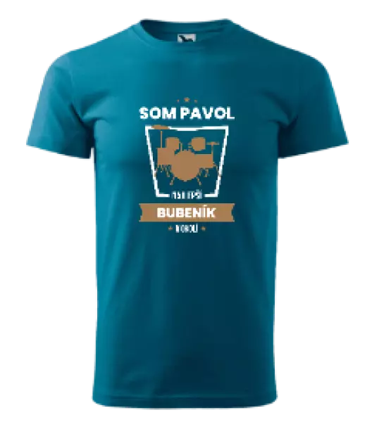 Pánske tričko Nejlepší v okolí - bubeník - kopie