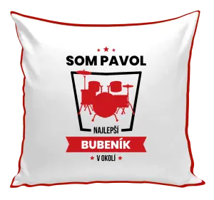 Vankúš Nejlepší v okolí - bubeník - kopie