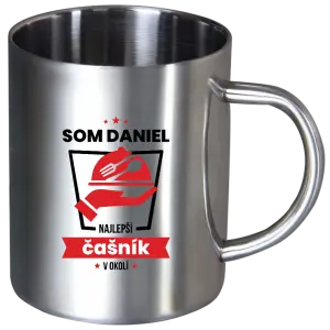 Nerezový hrnček Najlepší v okolí - čašník