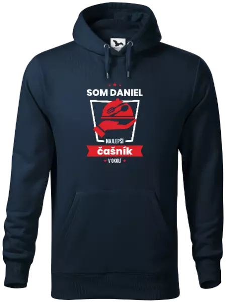 Pánska mikina Najlepší v okolí - čašník