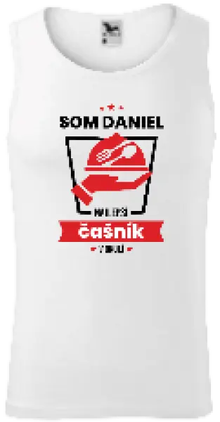 Pánske tielko Najlepší v okolí - čašník