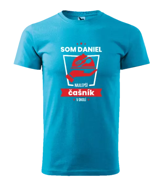 Pánske tričko Najlepší v okolí - čašník