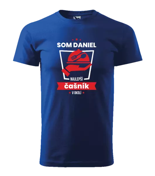 Pánske tričko Najlepší v okolí - čašník