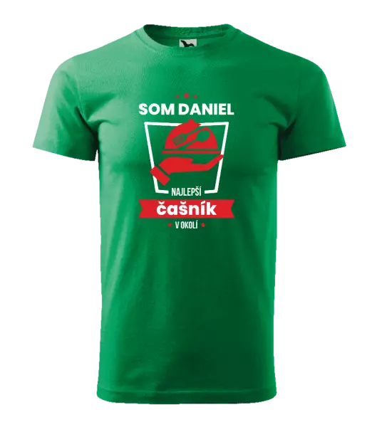 Pánske tričko Najlepší v okolí - čašník