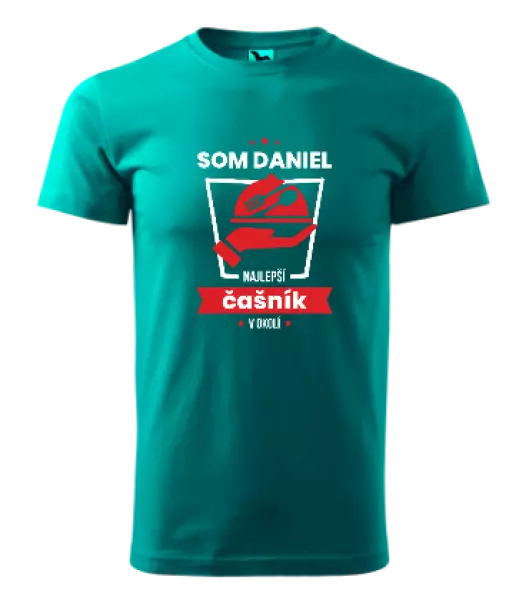 Pánske tričko Najlepší v okolí - čašník