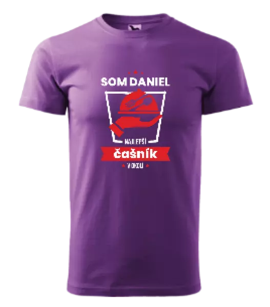 Pánske tričko Najlepší v okolí - čašník