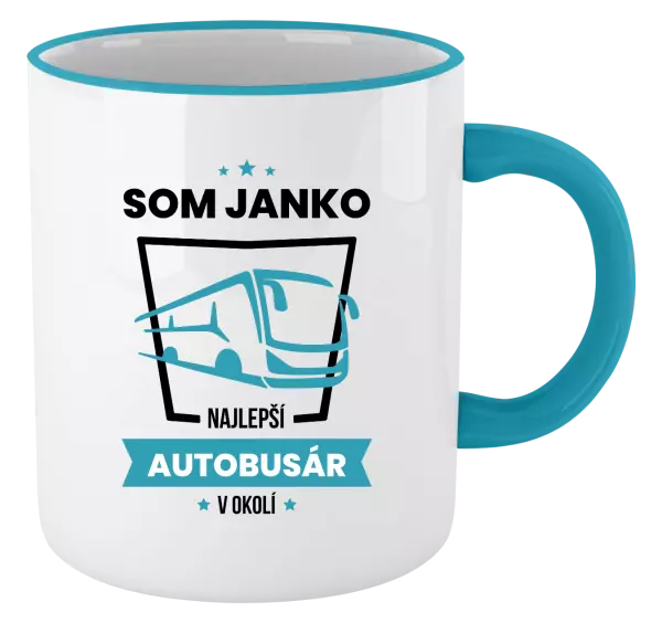 Hrnček Najlepší v okolí - autobusár