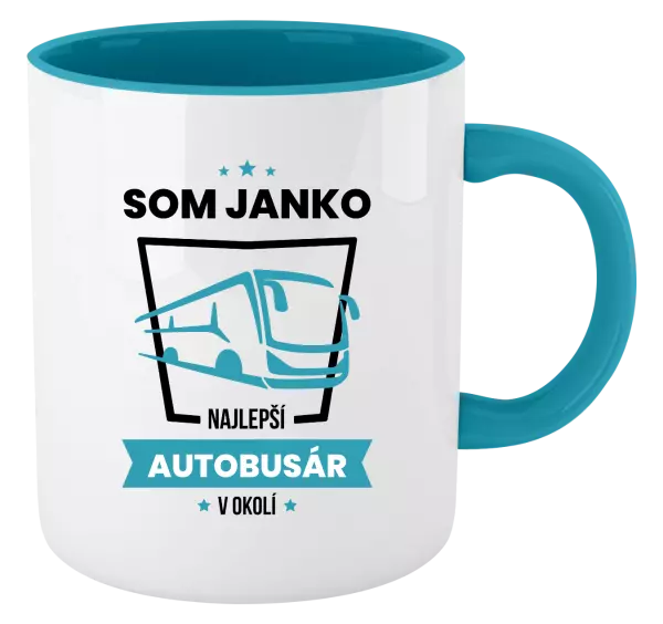 Hrnček Najlepší v okolí - autobusár