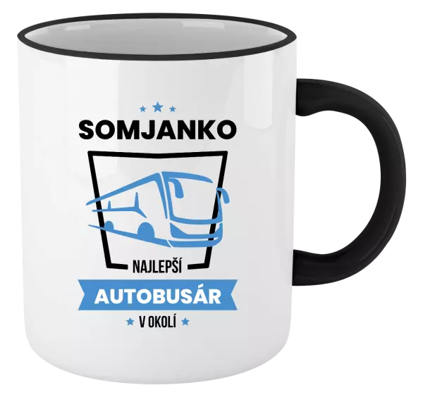 Hrnček Najlepší v okolí - autobusár