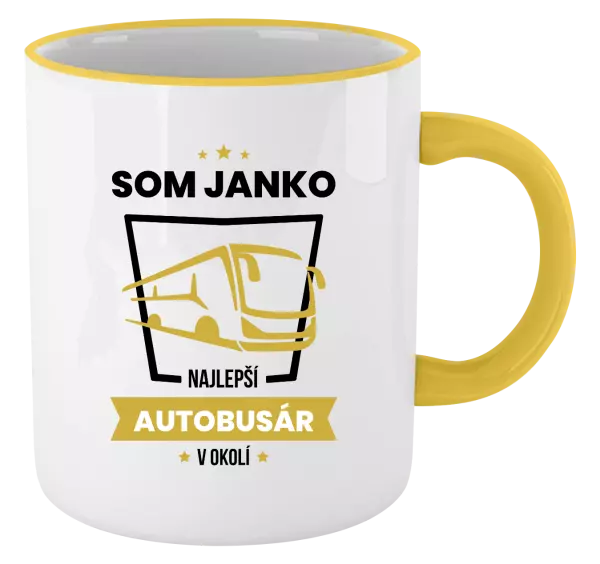 Hrnček Najlepší v okolí - autobusár