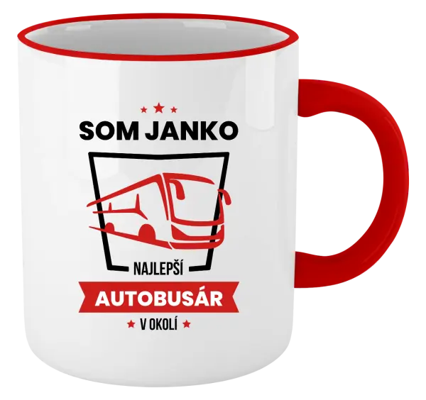 Hrnček Najlepší v okolí - autobusár