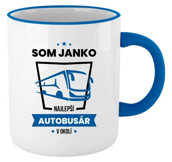 Hrnček Najlepší v okolí - autobusár