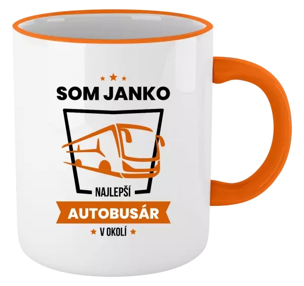 Hrnček Najlepší v okolí - autobusár