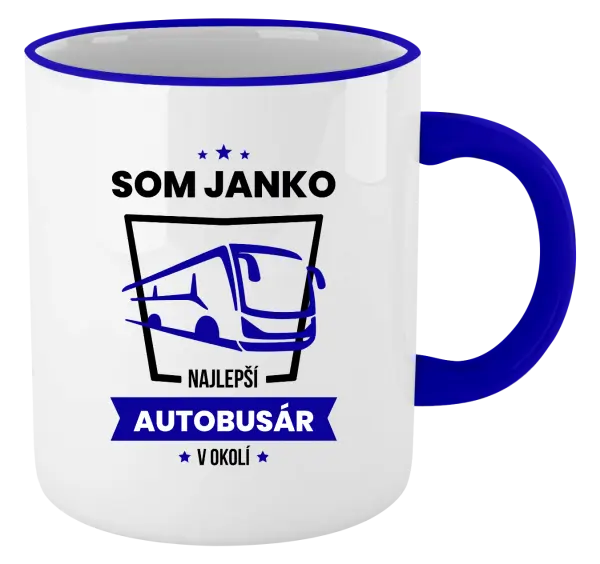 Hrnček Najlepší v okolí - autobusár