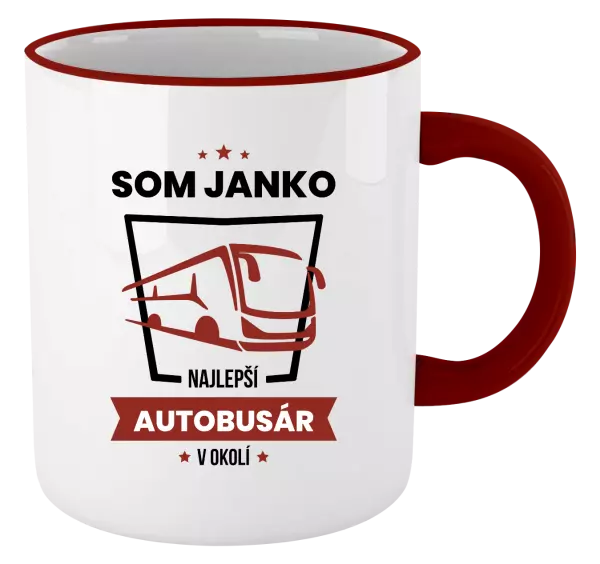 Hrnček Najlepší v okolí - autobusár