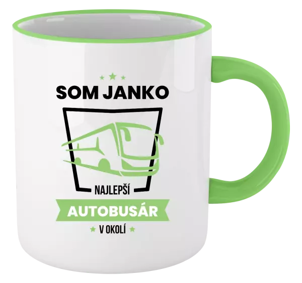 Hrnček Najlepší v okolí - autobusár