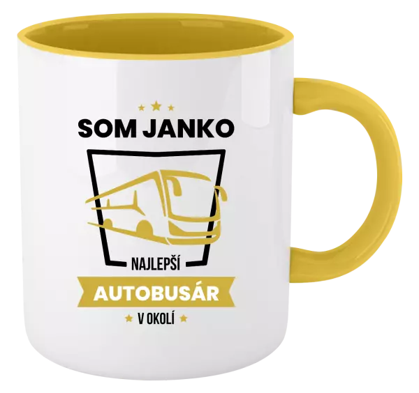 Hrnček Najlepší v okolí - autobusár