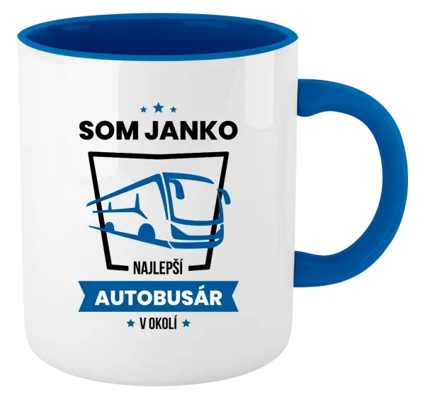 Hrnček Najlepší v okolí - autobusár