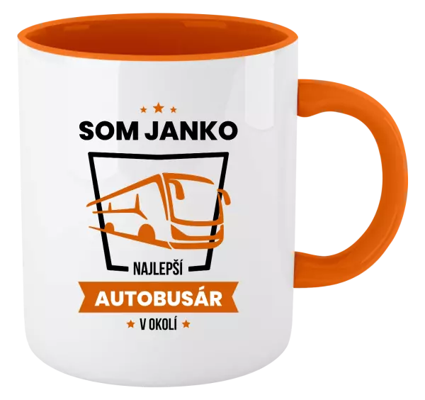 Hrnček  Najlepší v okolí - autobusár