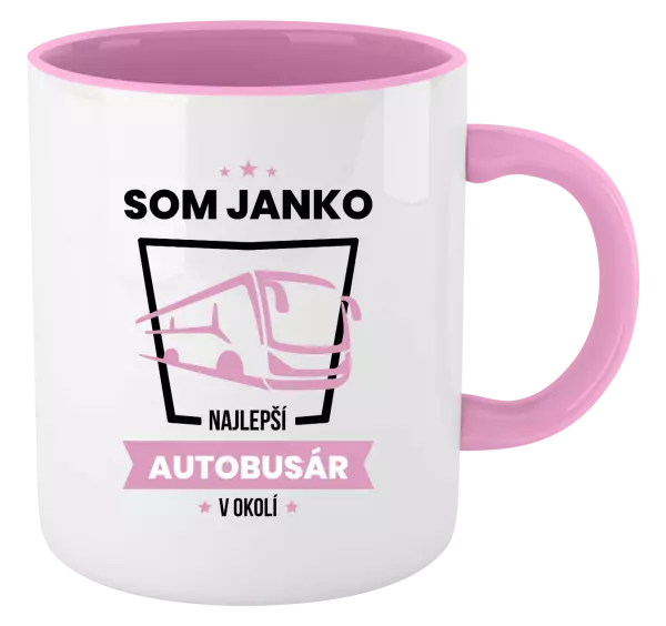 Hrnček  Najlepší v okolí - autobusár