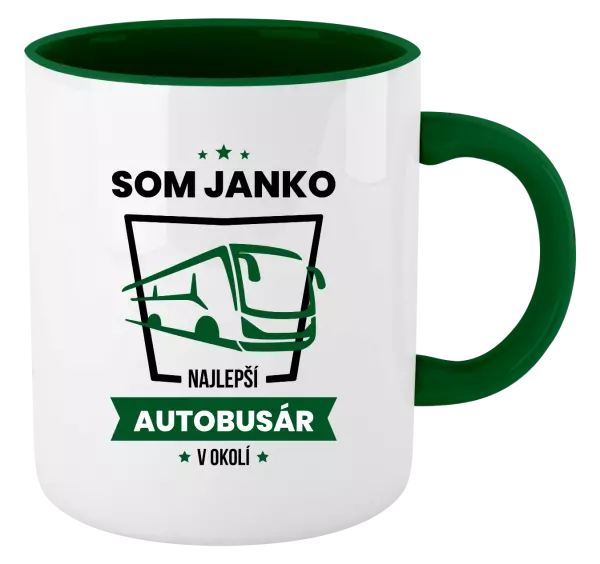 Hrnček Najlepší v okolí - autobusár