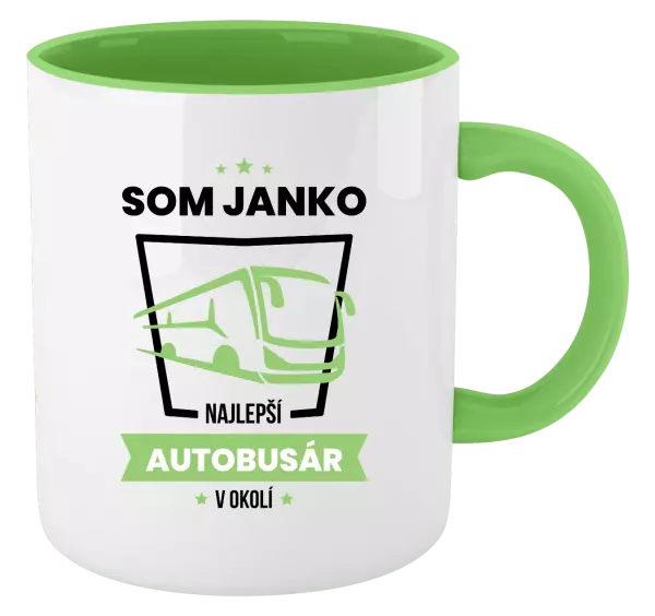 Hrnček Najlepší v okolí - autobusár