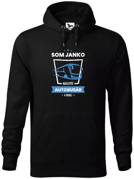 Pánska mikina Najlepší v okolí - autobusár