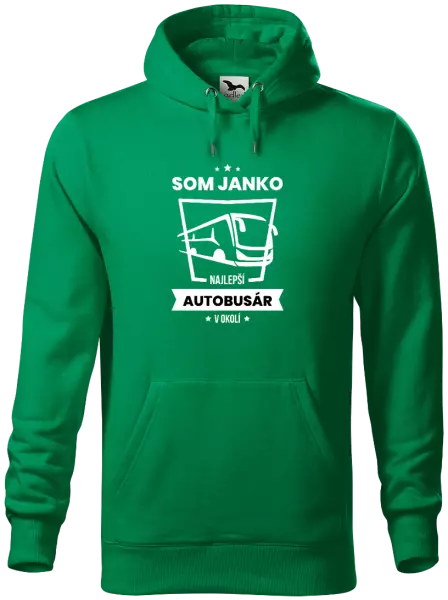 Pánska mikina Najlepší v okolí - autobusár