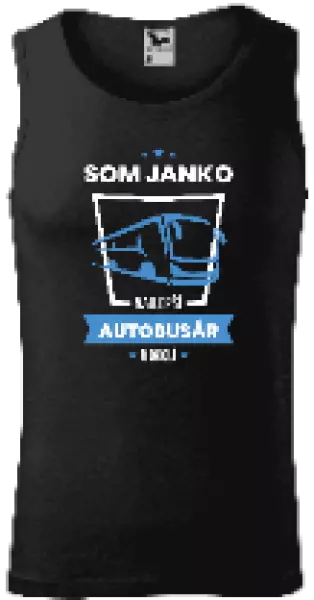 Pánske tielko Najlepší v okolí - autobusár