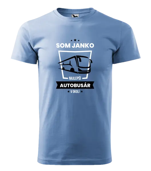 Pánske tričko Najlepší v okolí - autobusár