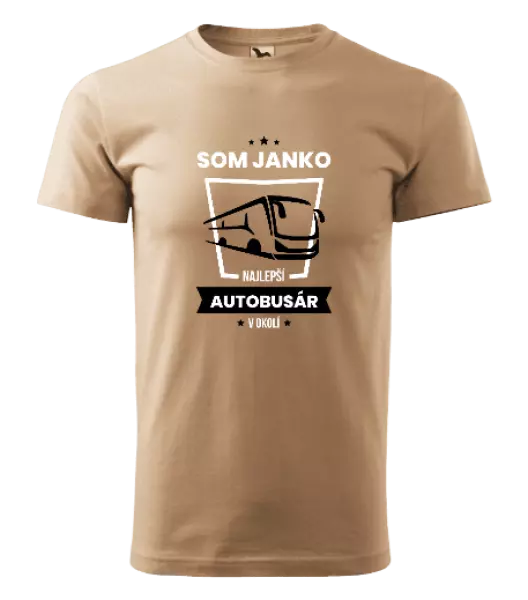 Pánske tričko Nejlepší v okolí - autobusák - kopie
