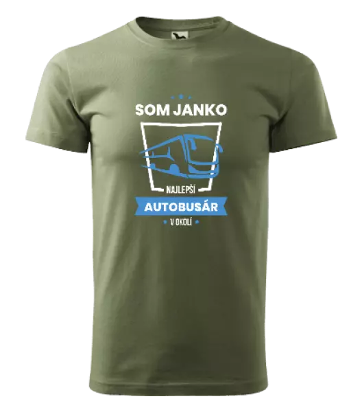 Pánske tričko Nejlepší v okolí - autobusák - kopie