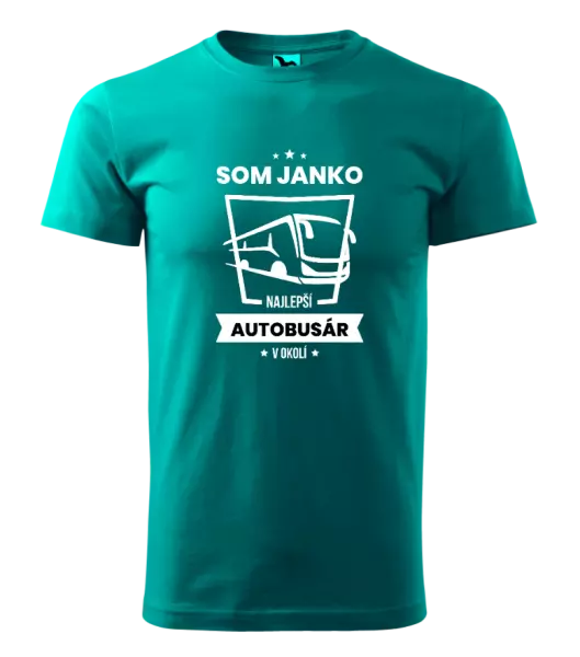 Pánske tričko Nejlepší v okolí - autobusák - kopie