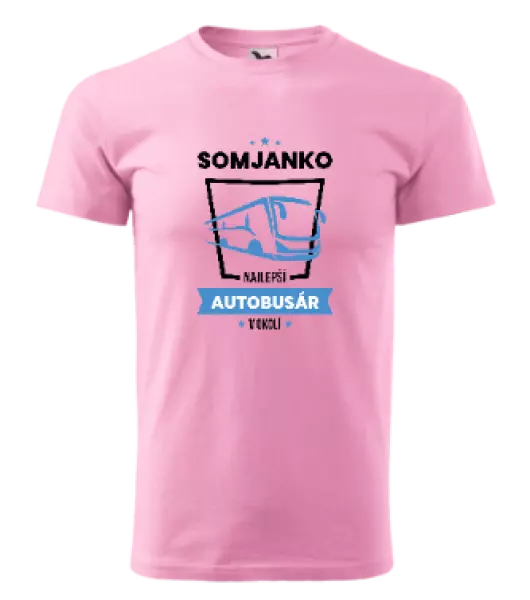 Pánske tričko Nejlepší v okolí - autobusák - kopie