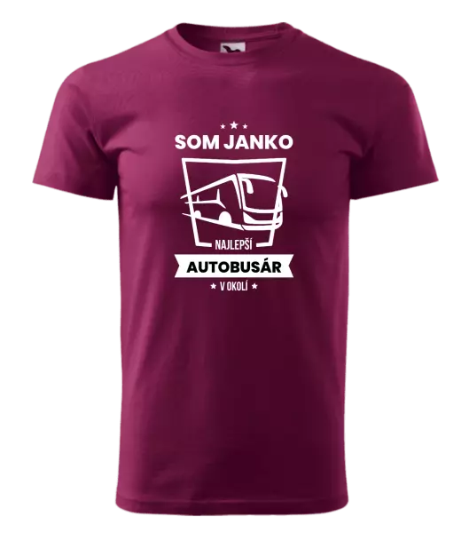 Pánske tričko Nejlepší v okolí - autobusák - kopie