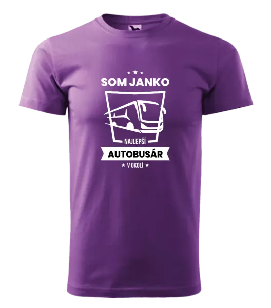 Pánske tričko Nejlepší v okolí - autobusák - kopie