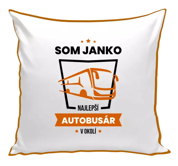Vankúš Najlepší v okolí - autobusár