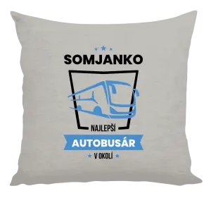 Vankúš Nejlepší v okolí - autobusák - kopie