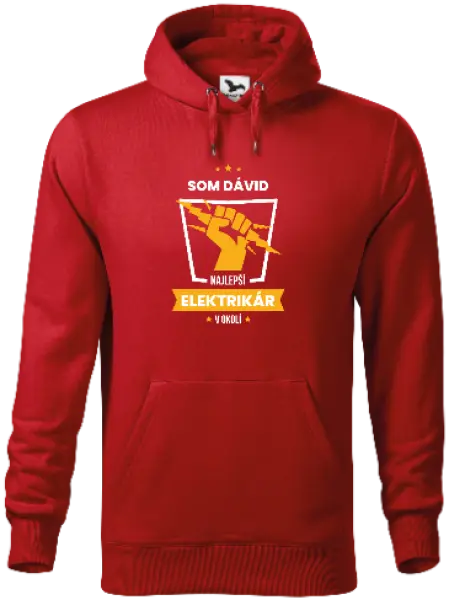 Pánska mikina Nejlepší v okolí - elektrikář - kopie