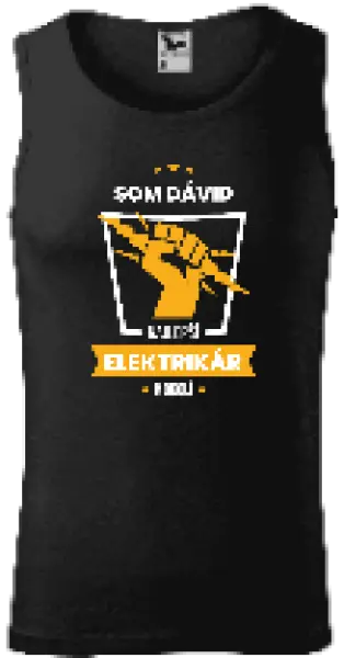 Pánske tielko Nejlepší v okolí - elektrikář - kopie