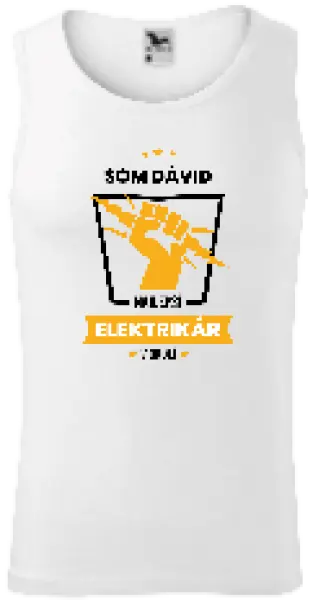 Pánske tielko Nejlepší v okolí - elektrikář - kopie