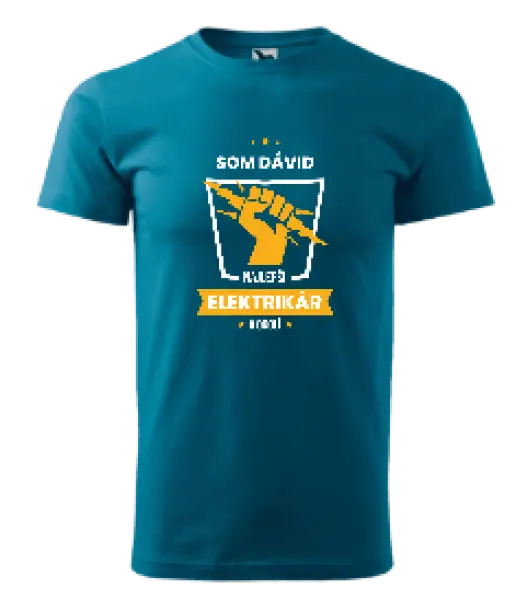 Pánske tričko Nejlepší v okolí - elektrikář - kopie