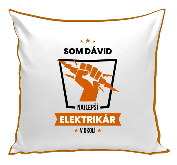 Vankúš Nejlepší v okolí - elektrikář - kopie