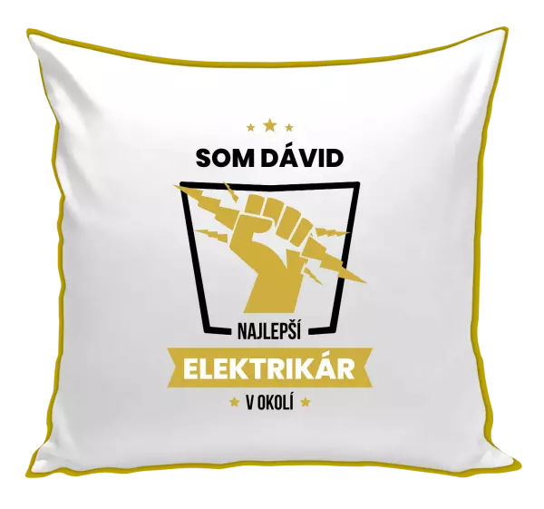 Vankúš Nejlepší v okolí - elektrikář - kopie