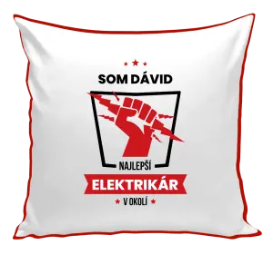Vankúš Nejlepší v okolí - elektrikář - kopie