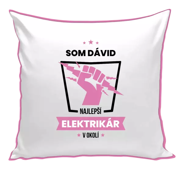 Vankúš Nejlepší v okolí - elektrikář - kopie