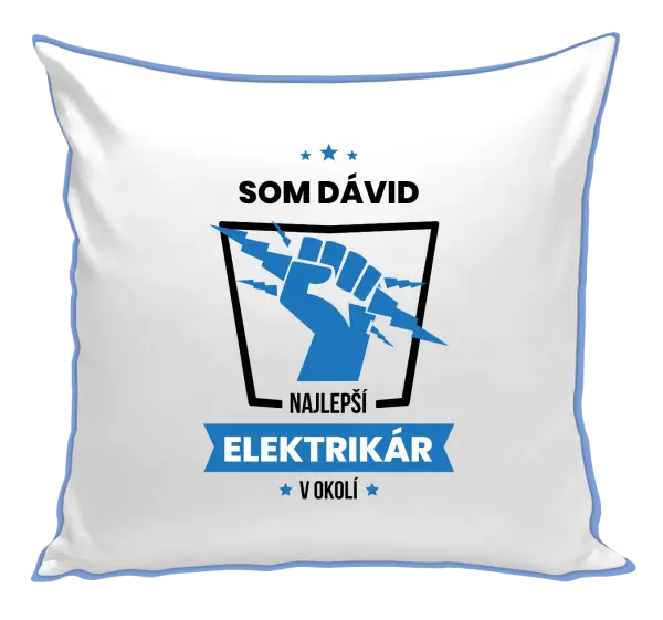Vankúš Nejlepší v okolí - elektrikář - kopie